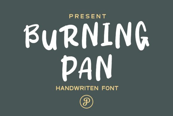 Burning Pan: A Display Font That Demands Attention