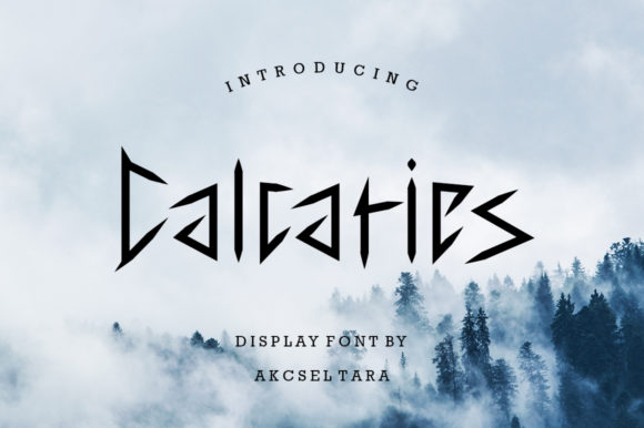 Calcaries: A Display Font That Bridges Art and Function