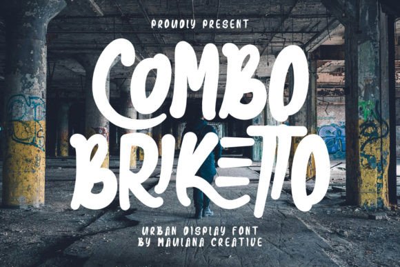 Combo Briketto: Making Your Text Pop with Urban Edge