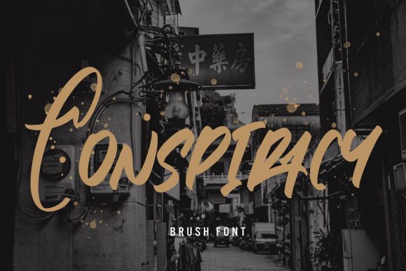 Conspiracy Font: Bold Urban Typography for Impactful Design