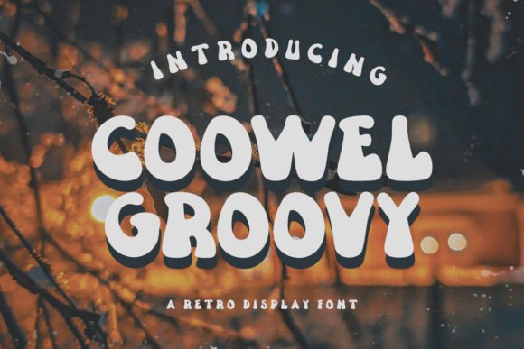 Coowel Groovy: A Font That Brings Whimsy and Warmth to Your Work