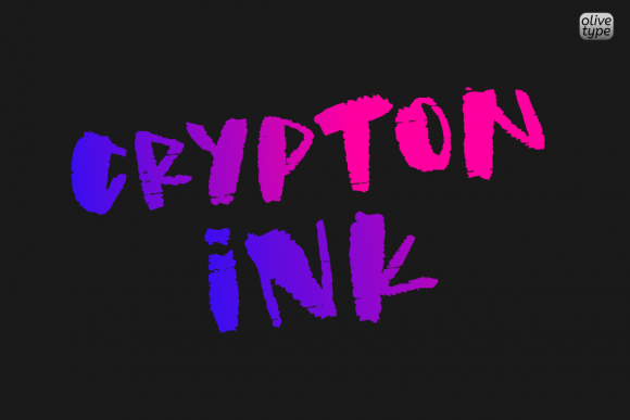 Crypton Ink: A Display Font That Commands Attention