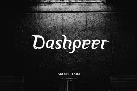 Dashpeer: A Display Font That Commands Attention