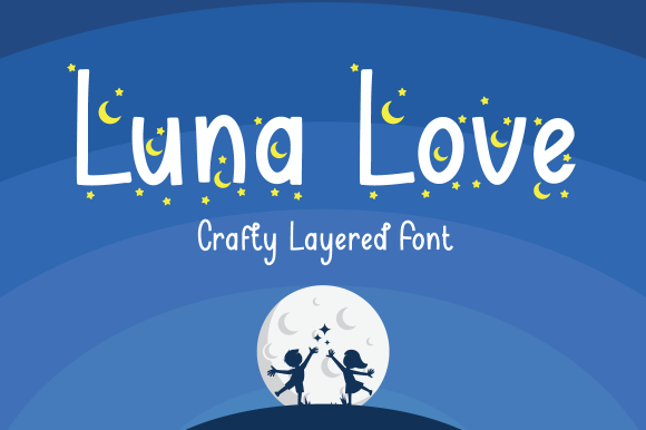 Discovering the Whimsy of the Luna Love Typeface