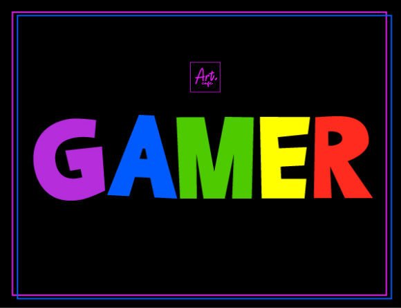 Gamer Font: A Bold Choice for Vibrant, Playful Designs