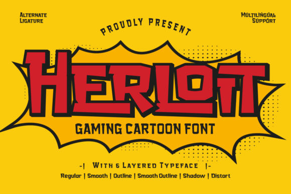 Herloit: The Display Font That Captures the Gaming Spirit