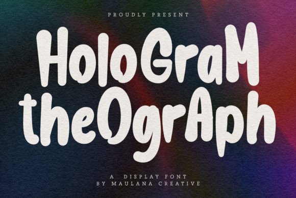 Hologram Theograph: A Font for the Future of Your Brand