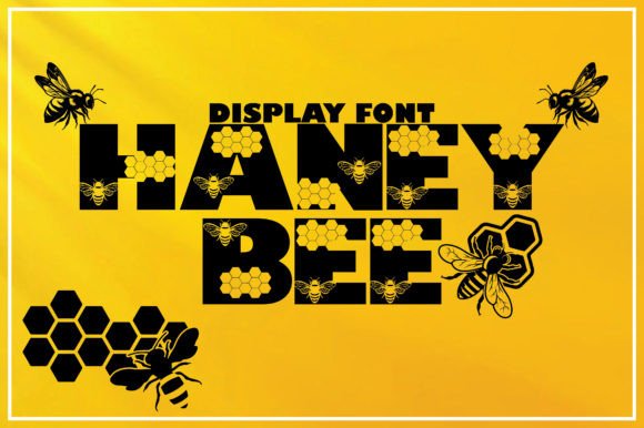 Honey Bee: A Sweet Typeface for Creative Projects
