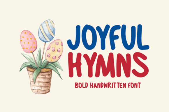 Joyful Hymns: A Typeface That Sings with Character