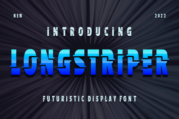 Longstriper: A Bold Typeface for Modern Brands