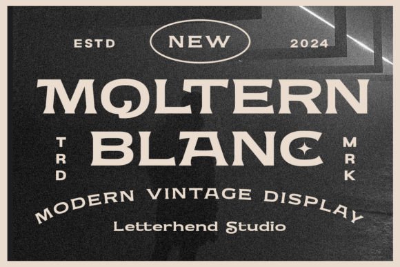 Moltern Blanc: A Typeface for Timeless Brand Identity