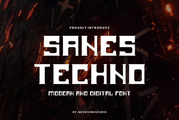 Sanes Techno: A Modern Typeface for Clear Communication
