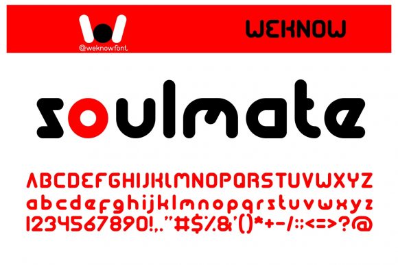 Soulmate Font: The Cool, Techno Display Typeface for Bold Projects