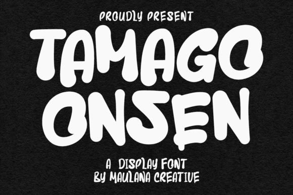 Tamago Onsen: A Playful Font for Unforgettable Branding