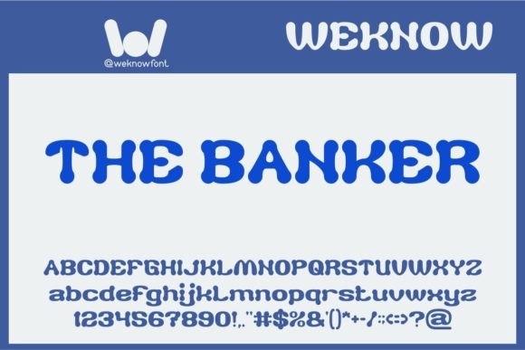 The Banker Font: A Typeface That Commands Attention